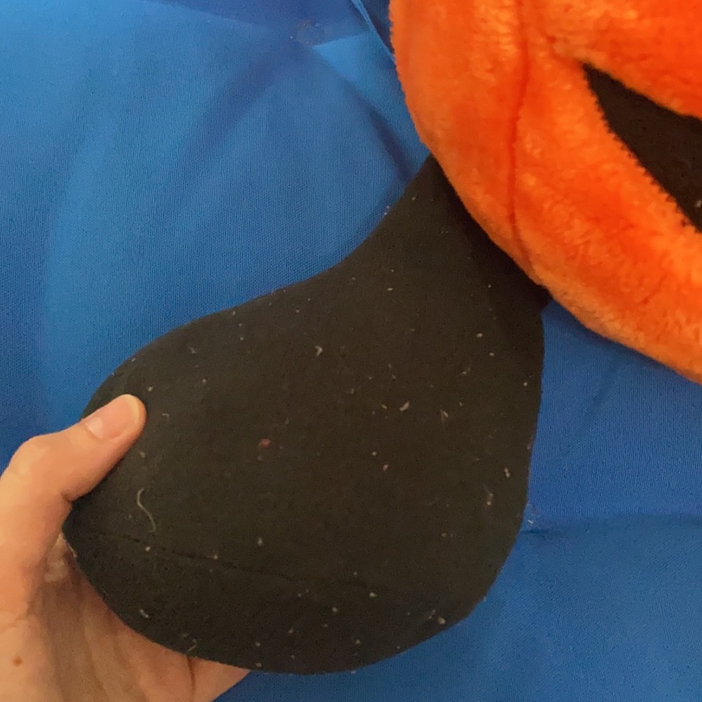 Playful Plush Halloween Pumpkin Plush NWTS 1988 Chrisha Creation Limited - Picture 12 of 15